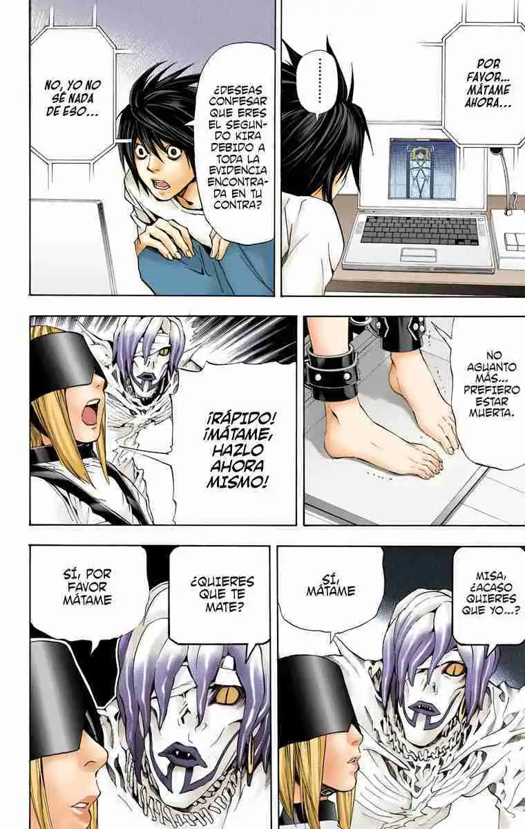 Página 14 — Death Note - full color Capítulo 33