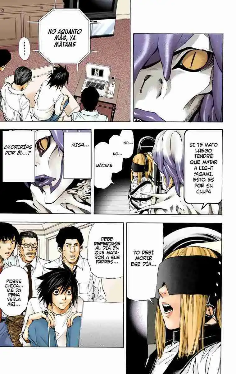 Página 15 — Death Note - full color Capítulo 33