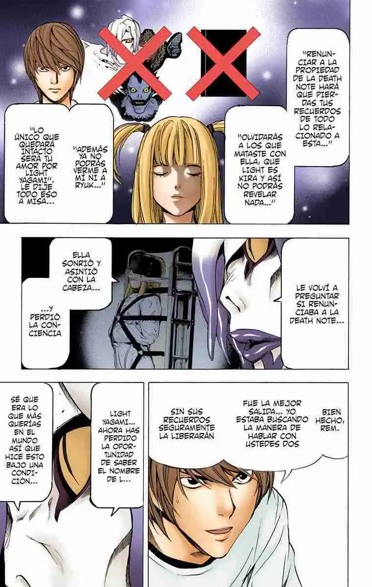 Página 19 — Death Note - full color Capítulo 33