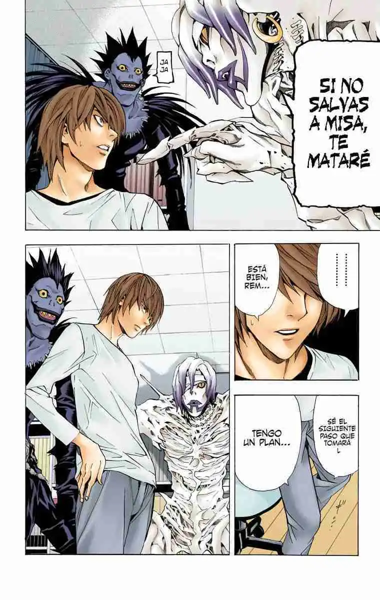 Página 20 — Death Note - full color Capítulo 33