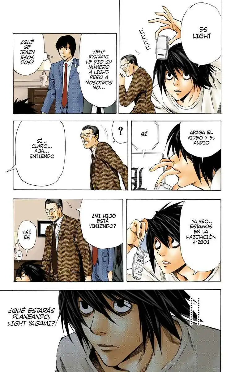 Página 9 — Death Note - full color Capítulo 34