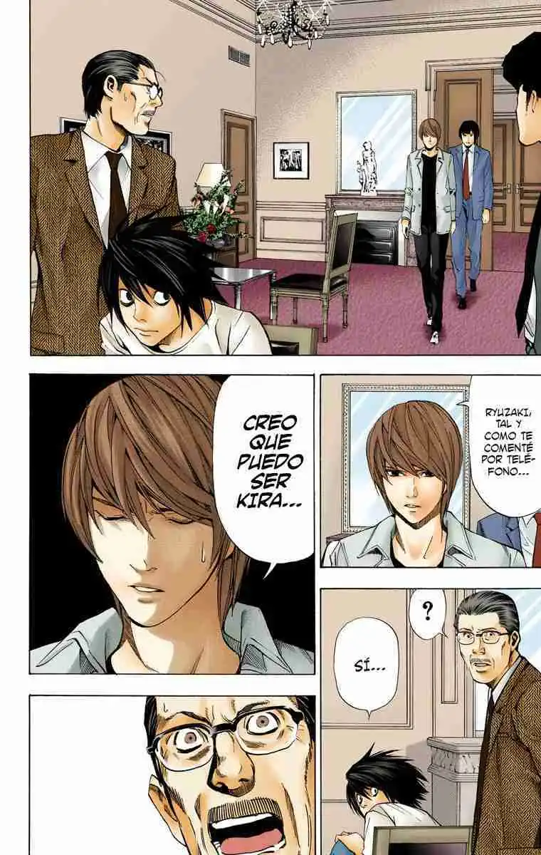 Página 10 — Death Note - full color Capítulo 34