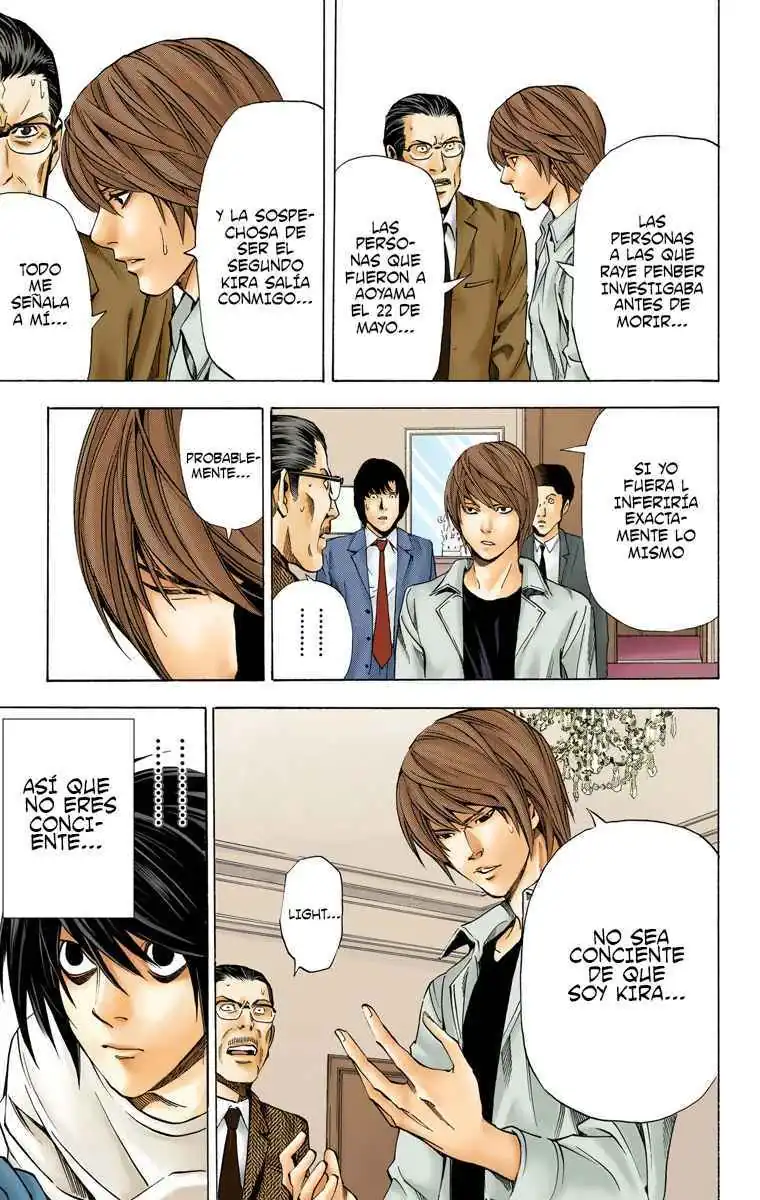 Página 13 — Death Note - full color Capítulo 34