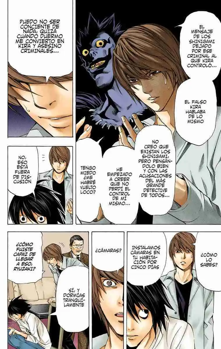 Página 14 — Death Note - full color Capítulo 34
