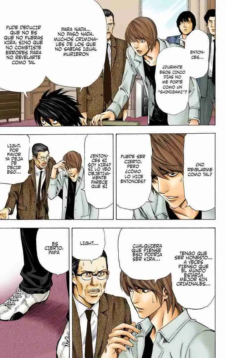 Página 15 — Death Note - full color Capítulo 34