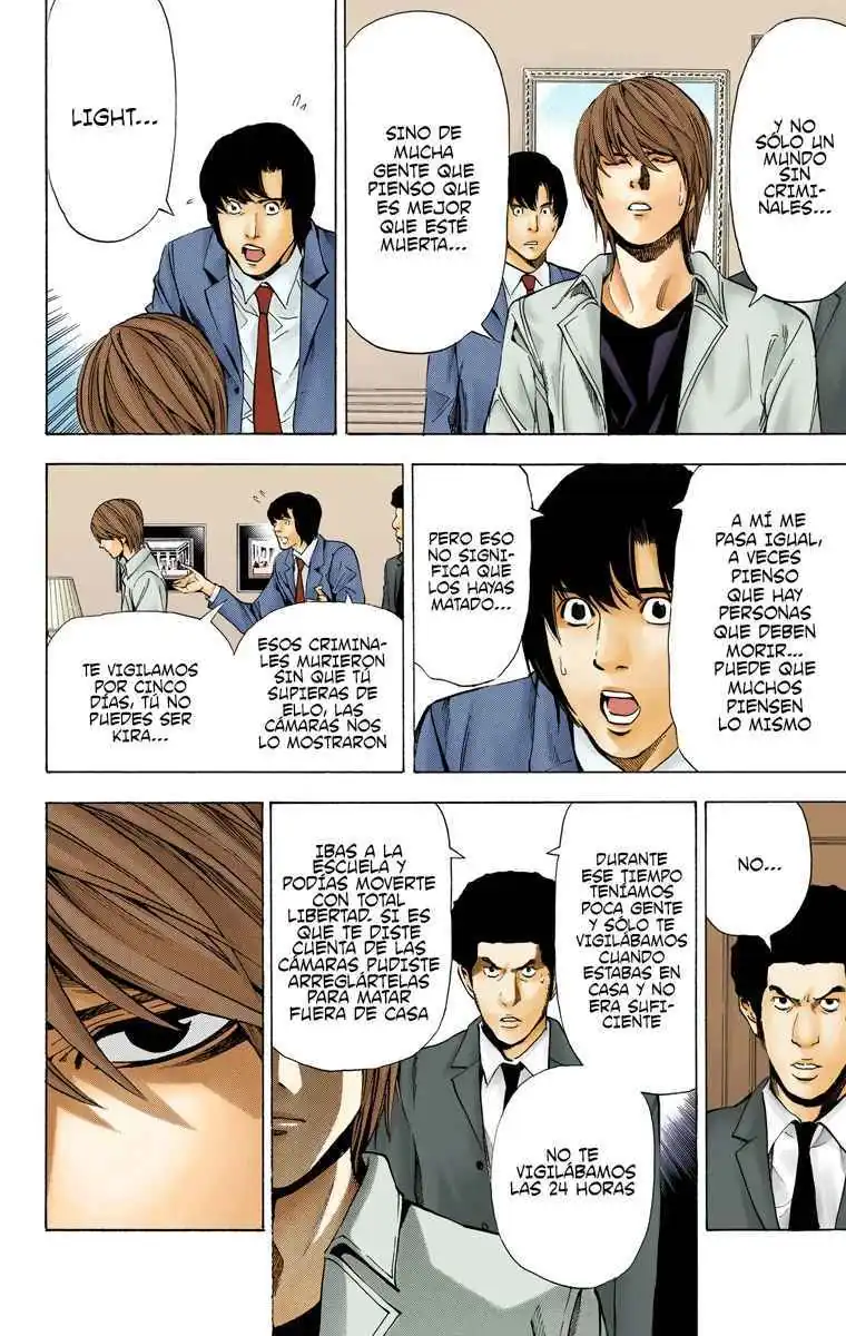 Página 16 — Death Note - full color Capítulo 34