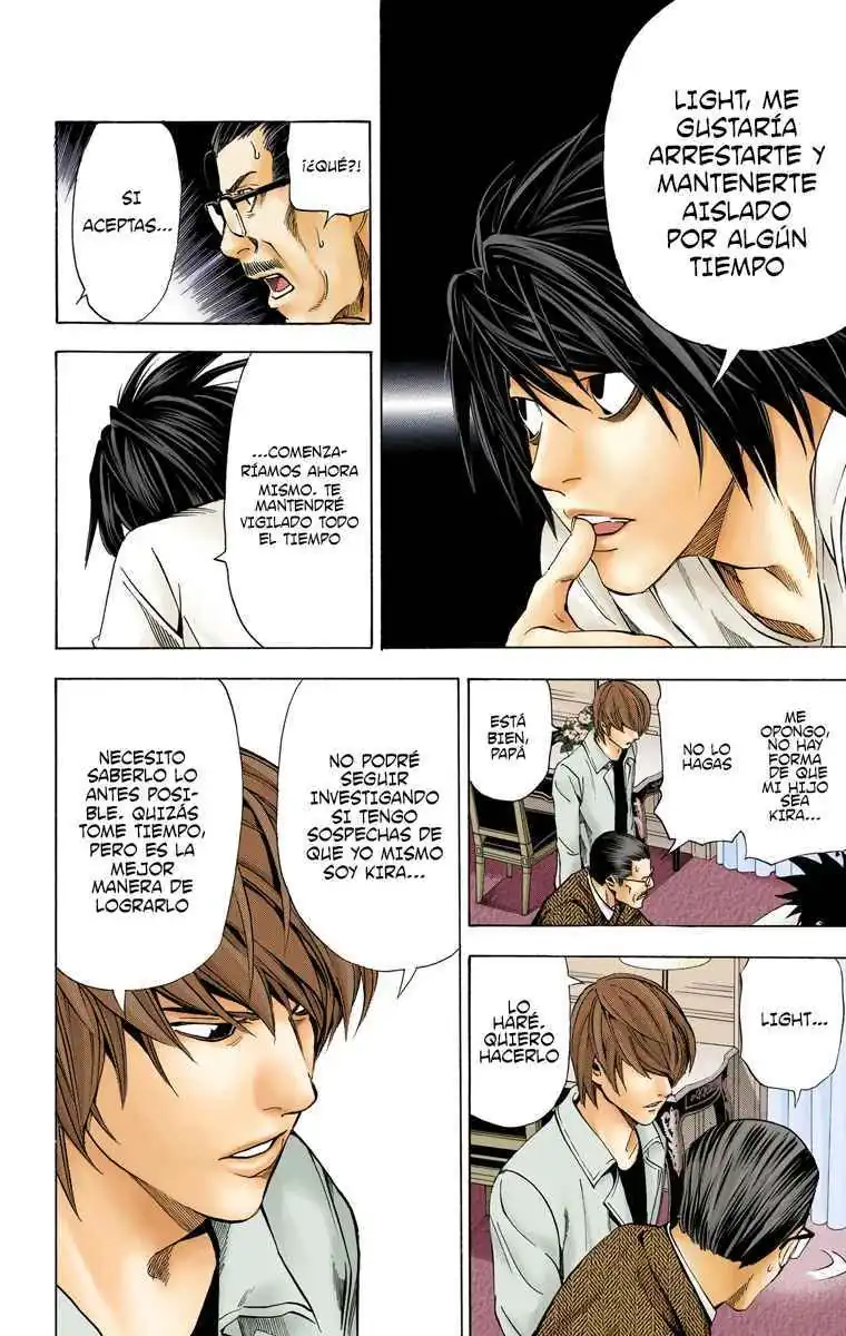 Página 18 — Death Note - full color Capítulo 34