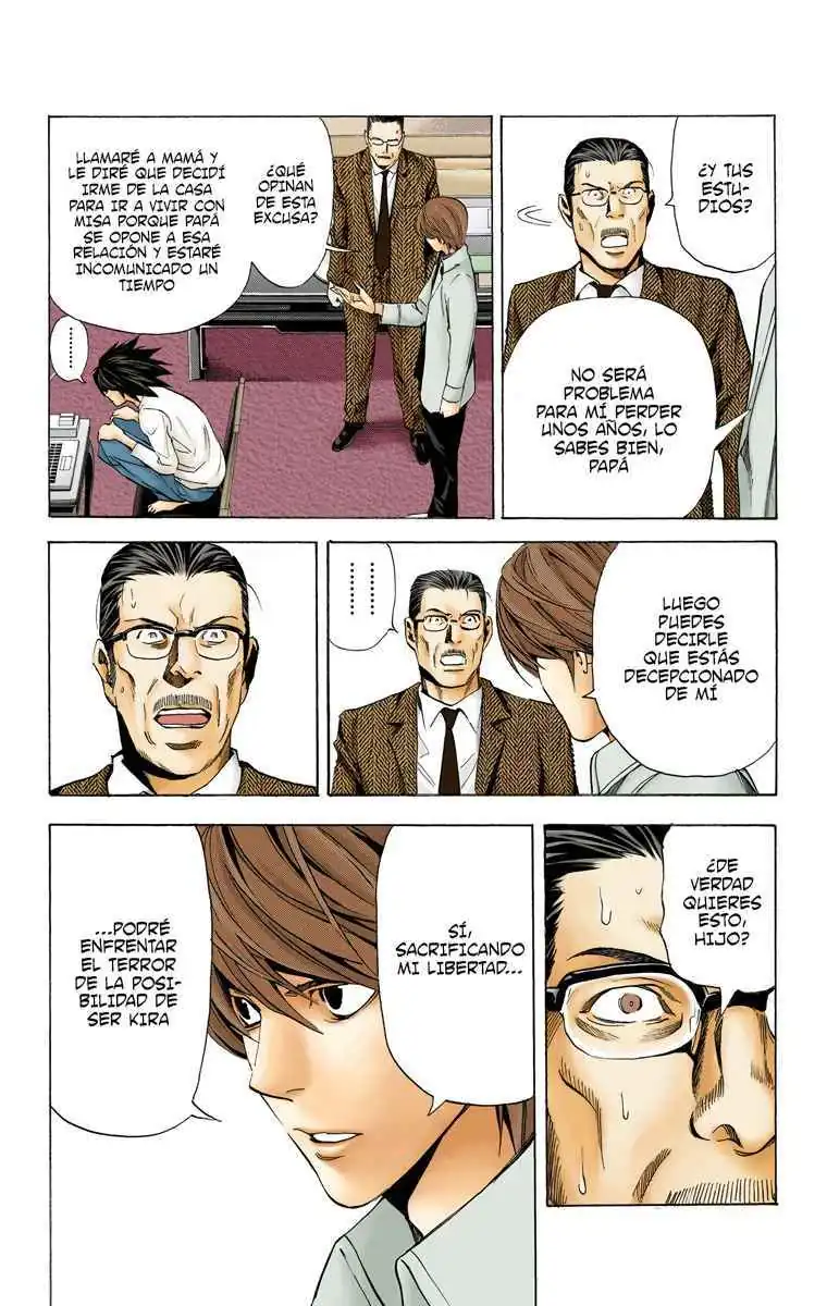 Página 20 — Death Note - full color Capítulo 34