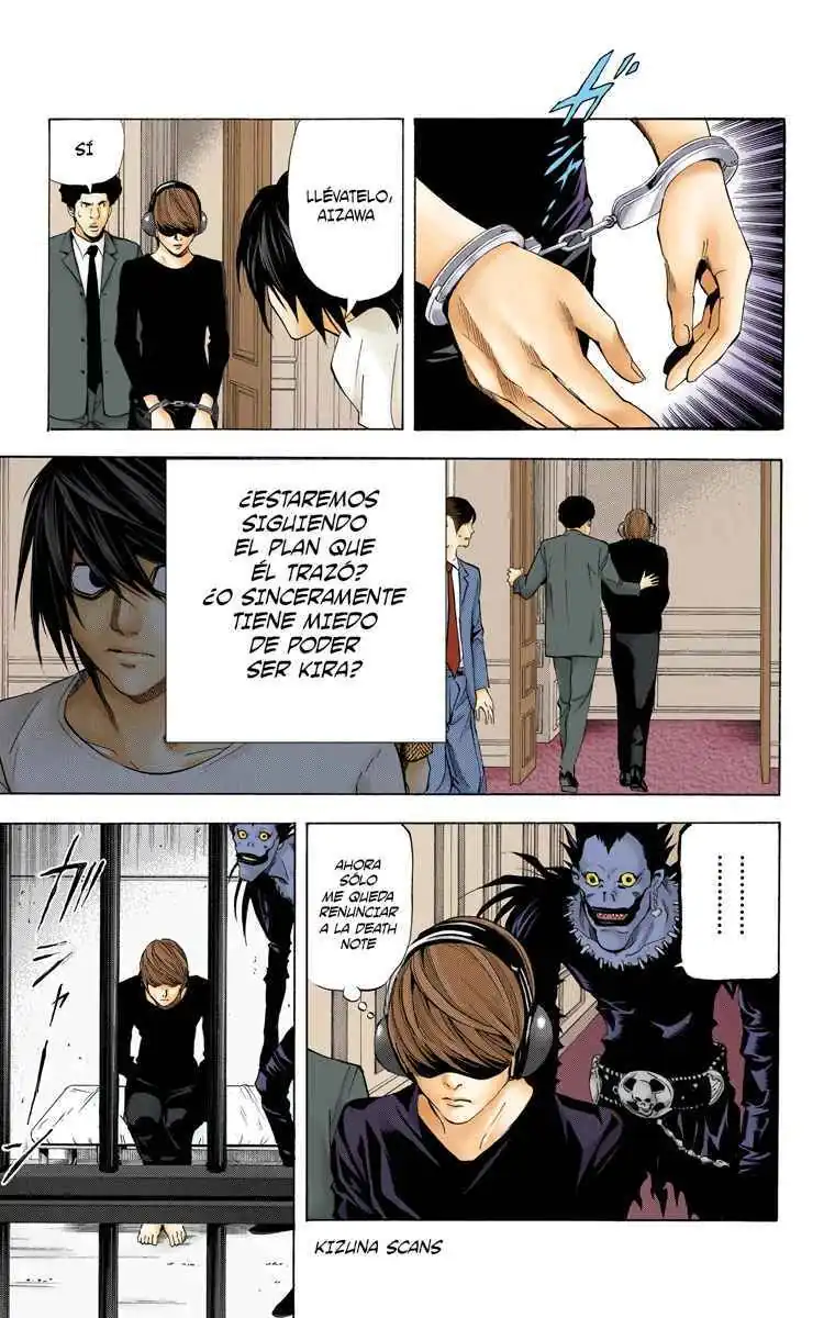Página 21 — Death Note - full color Capítulo 34