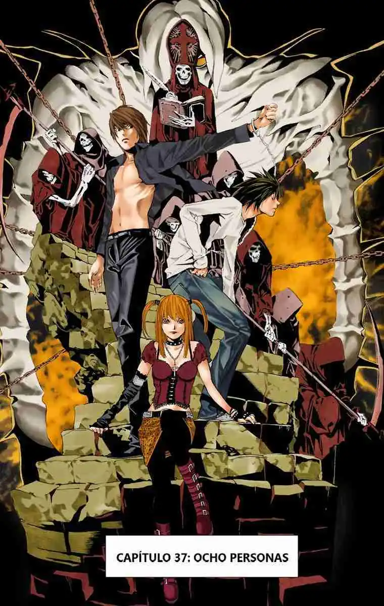 Página 1 — Death Note - full color Capítulo 37
