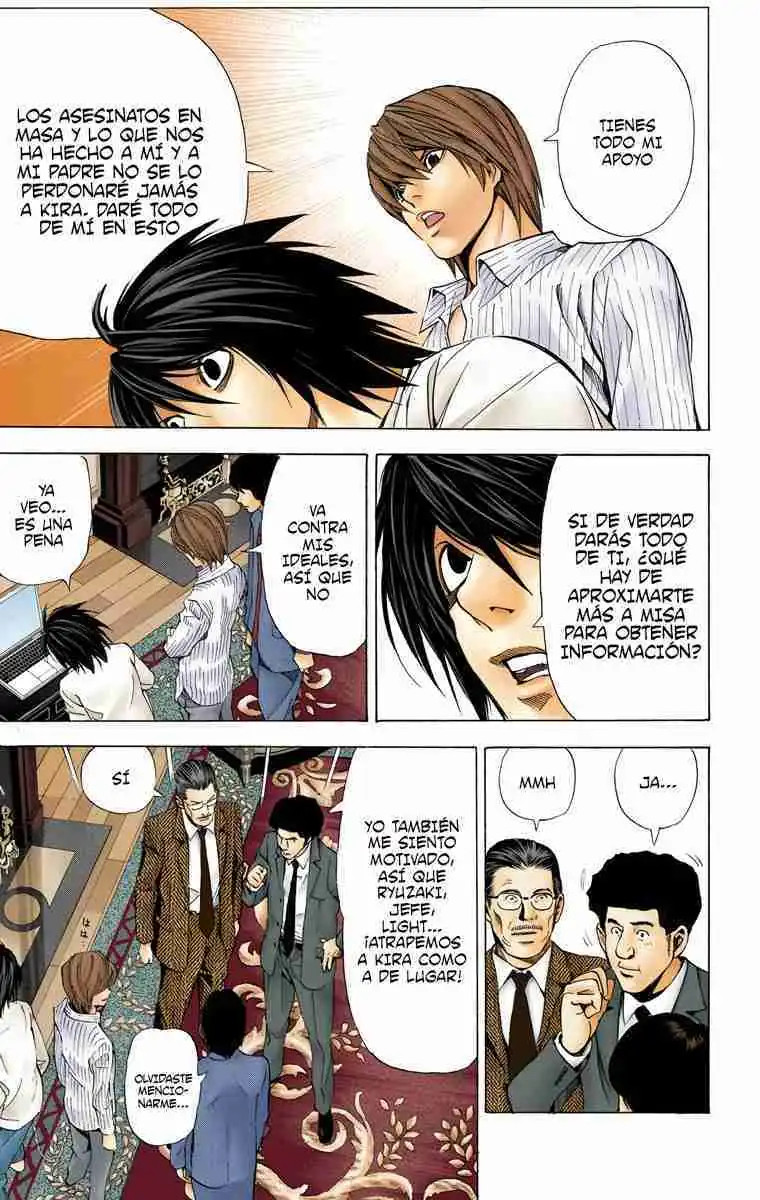 Página 14 — Death Note - full color Capítulo 37