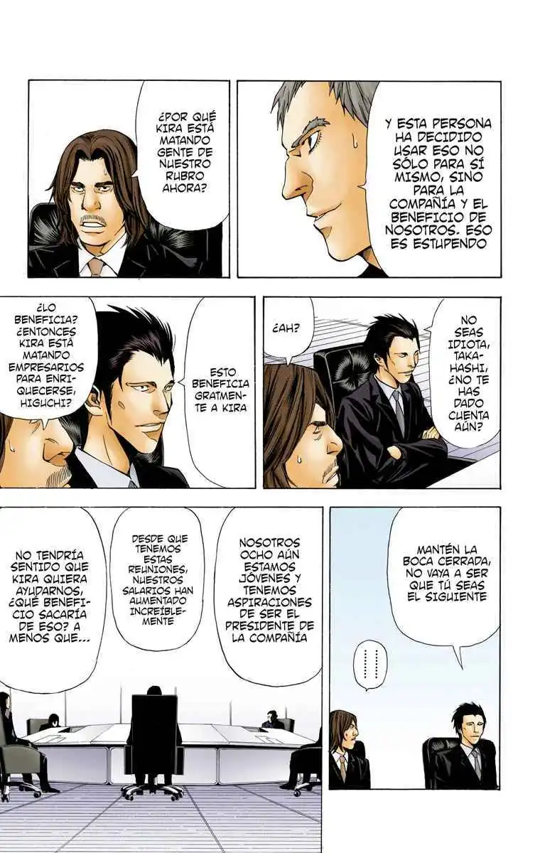 Página 18 — Death Note - full color Capítulo 37