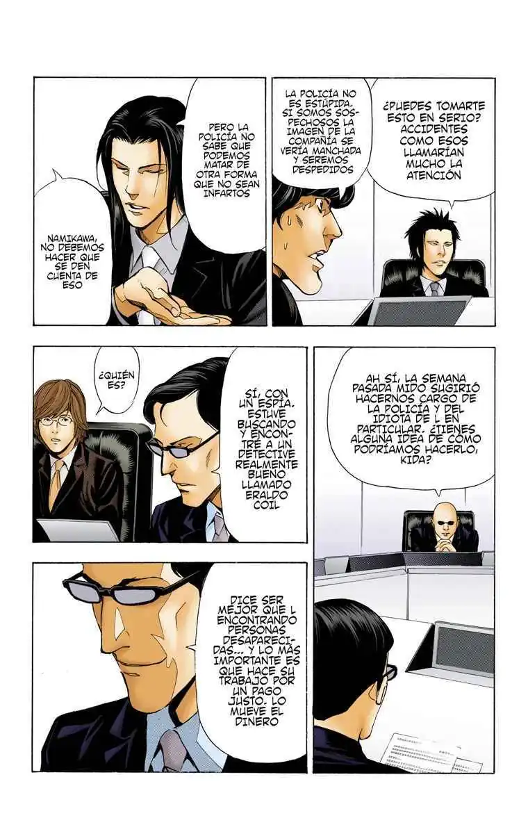 Página 21 — Death Note - full color Capítulo 37