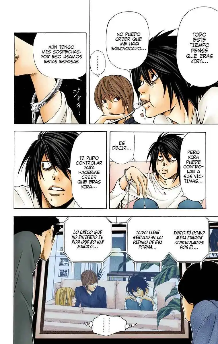 Página 8 — Death Note - full color Capítulo 38