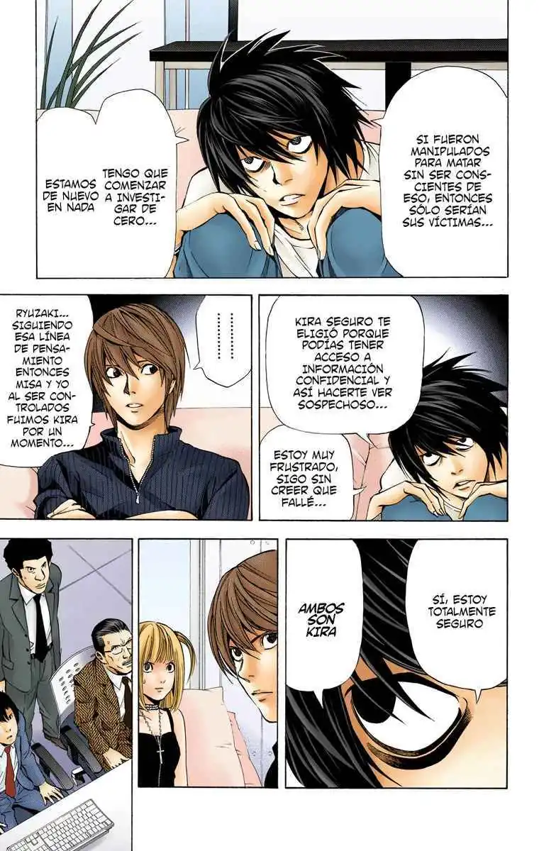 Página 9 — Death Note - full color Capítulo 38