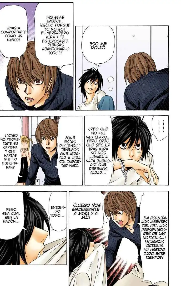 Página 13 — Death Note - full color Capítulo 38