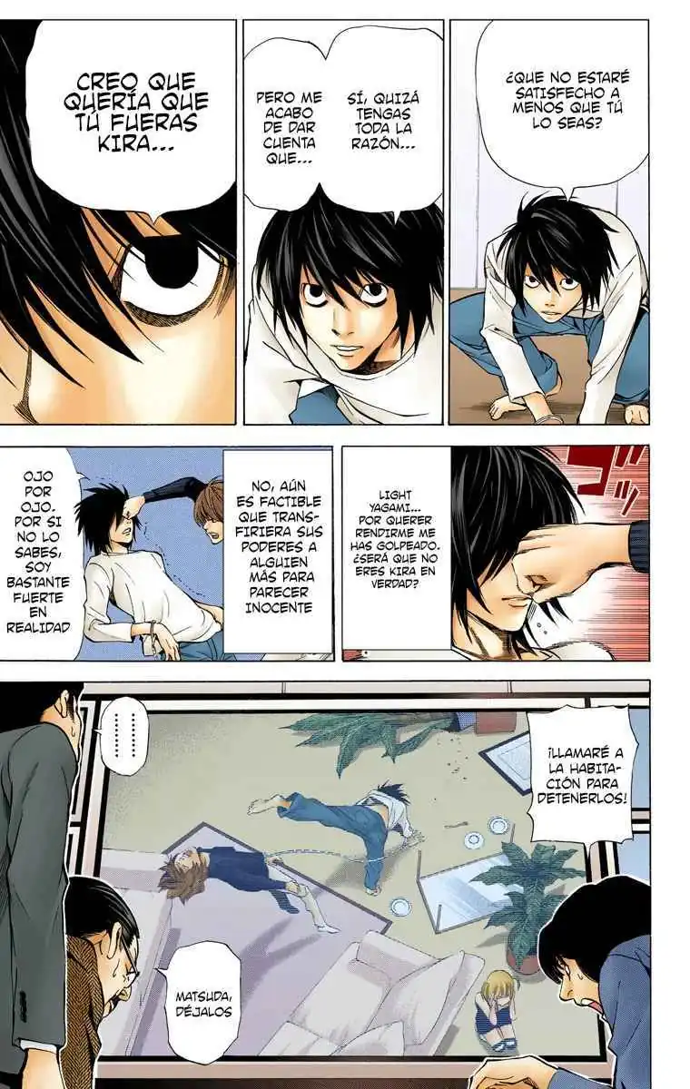 Página 15 — Death Note - full color Capítulo 38