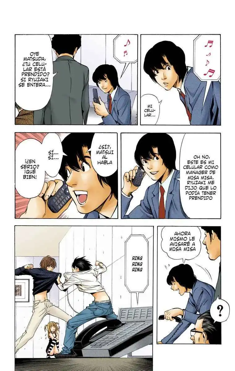 Página 17 — Death Note - full color Capítulo 38