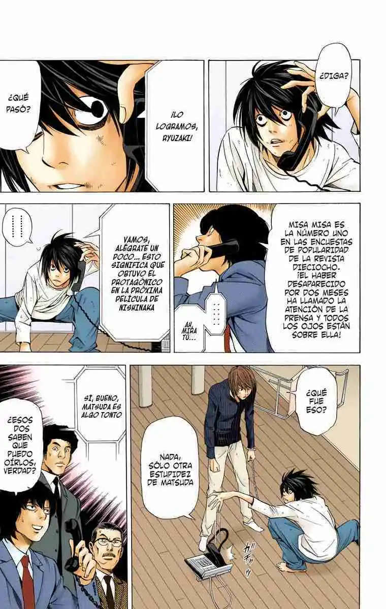 Página 18 — Death Note - full color Capítulo 38