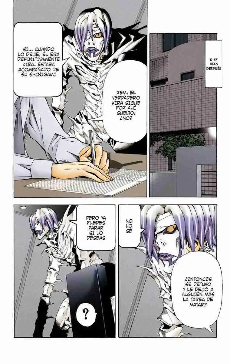 Página 19 — Death Note - full color Capítulo 38