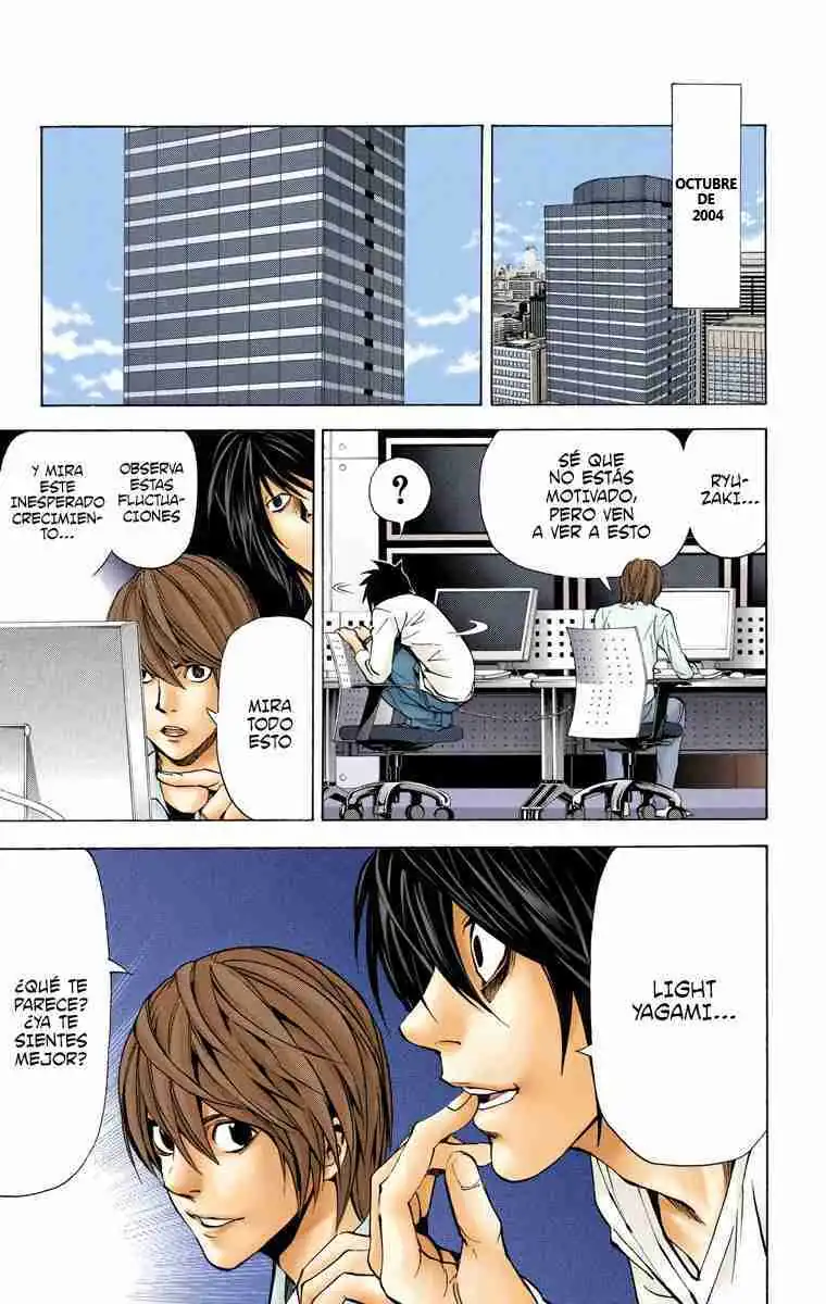 Página 23 — Death Note - full color Capítulo 38