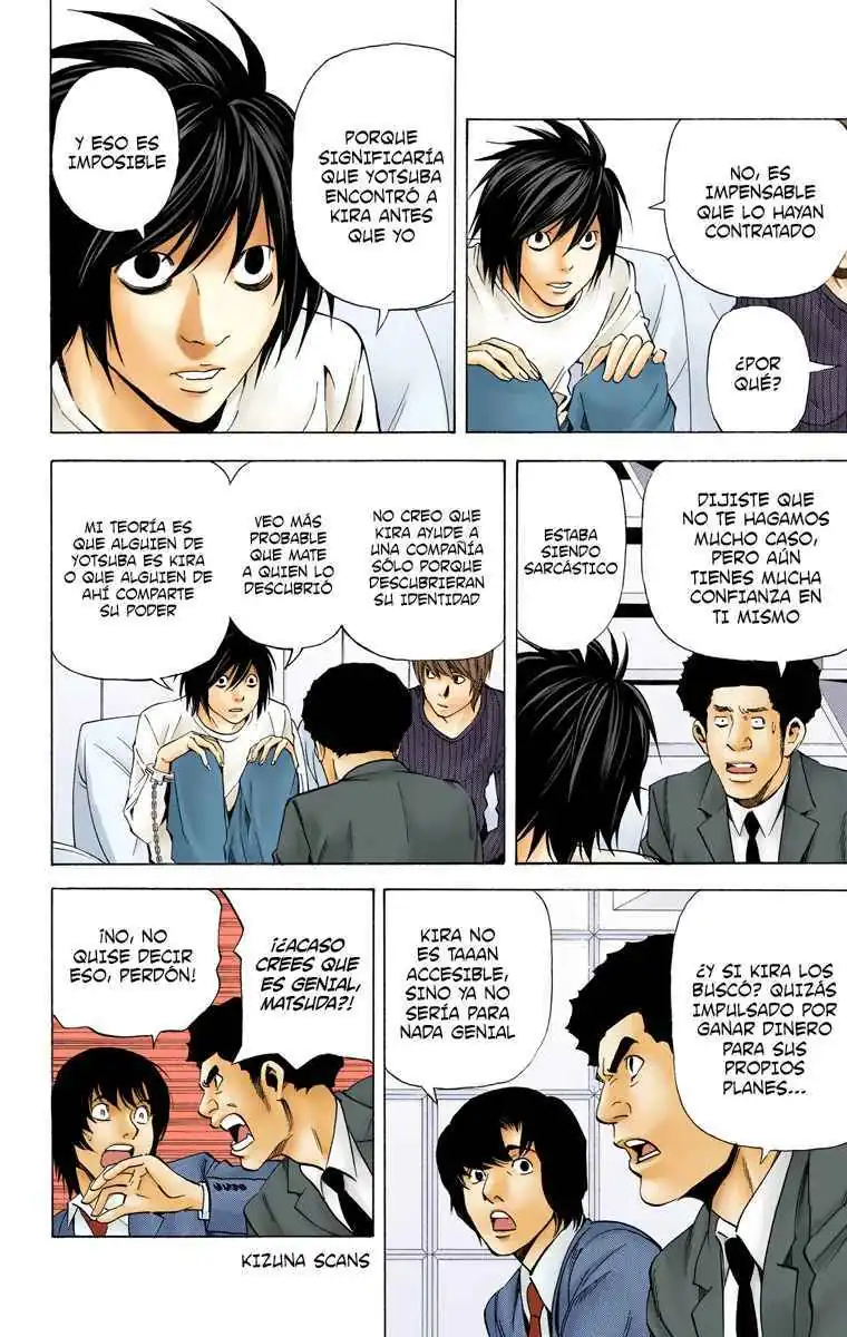 Página 8 — Death Note - full color Capítulo 39