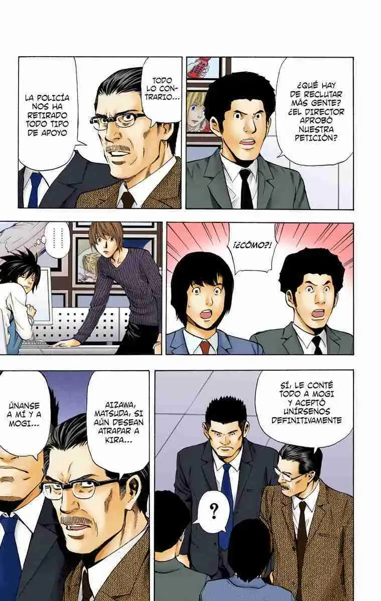 Página 17 — Death Note - full color Capítulo 39