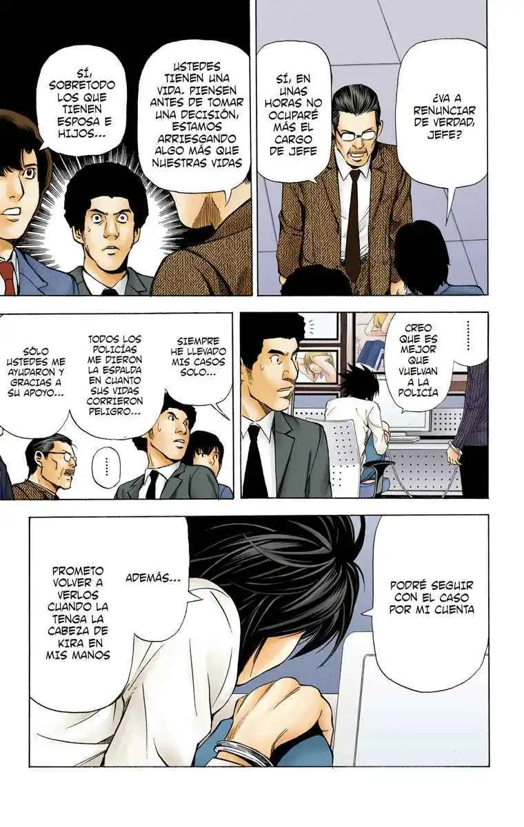 Página 19 — Death Note - full color Capítulo 39