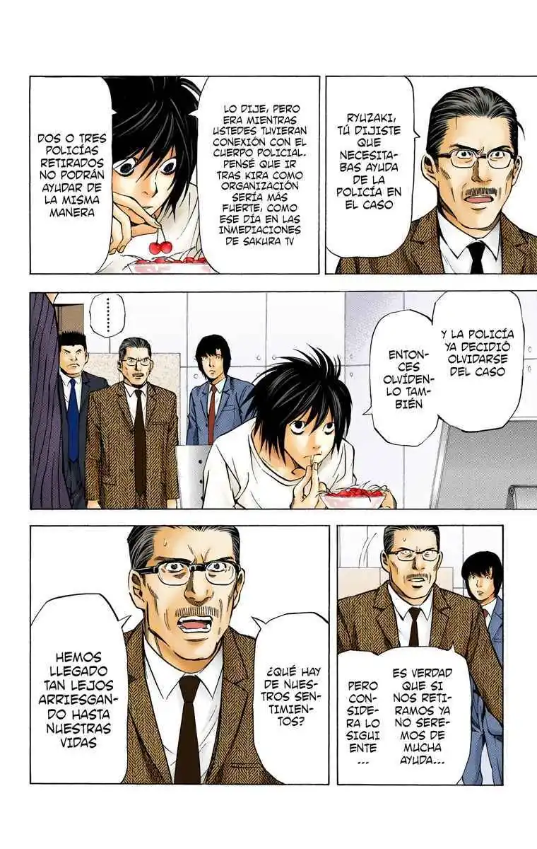 Página 2 — Death Note - full color Capítulo 40
