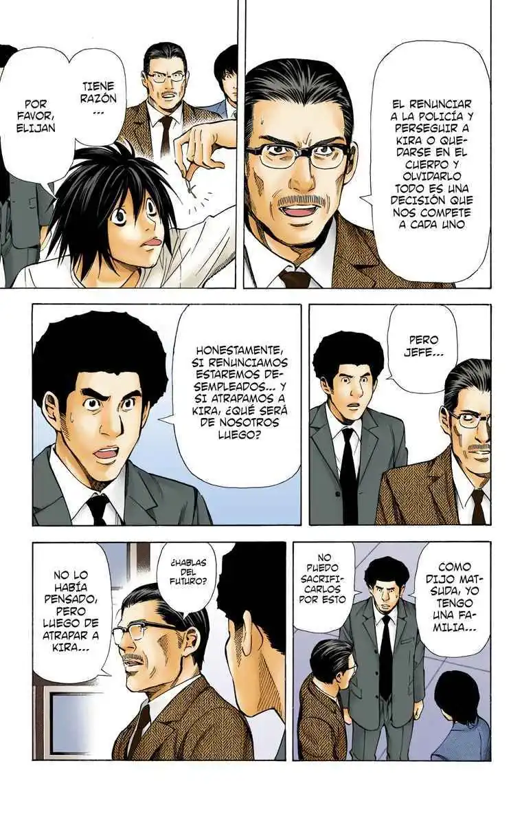 Página 3 — Death Note - full color Capítulo 40