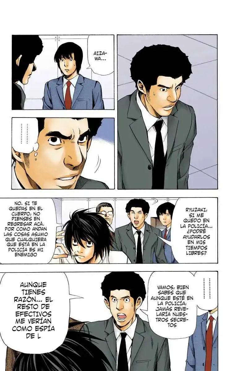Página 5 — Death Note - full color Capítulo 40