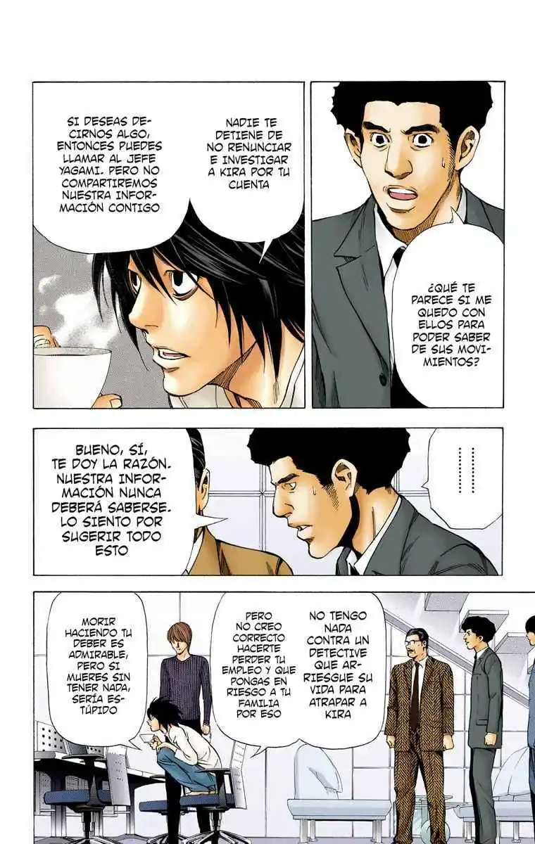 Página 6 — Death Note - full color Capítulo 40