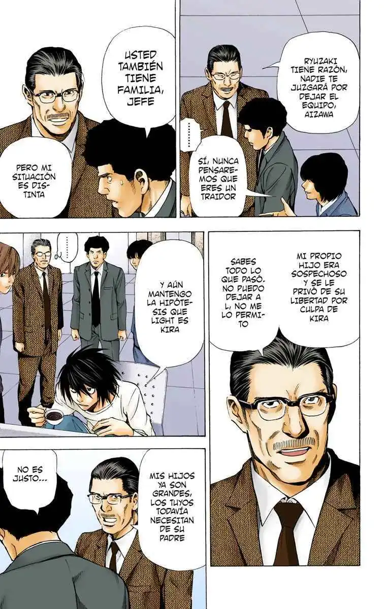 Página 7 — Death Note - full color Capítulo 40