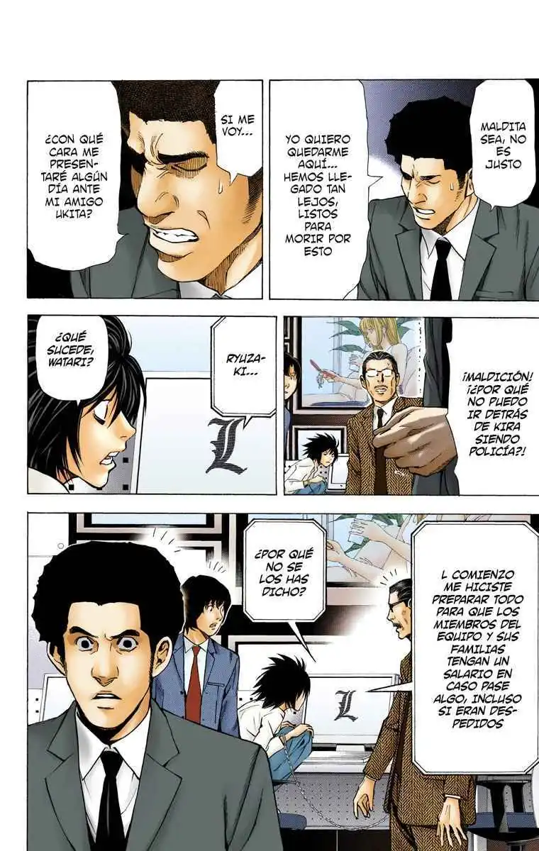 Página 8 — Death Note - full color Capítulo 40