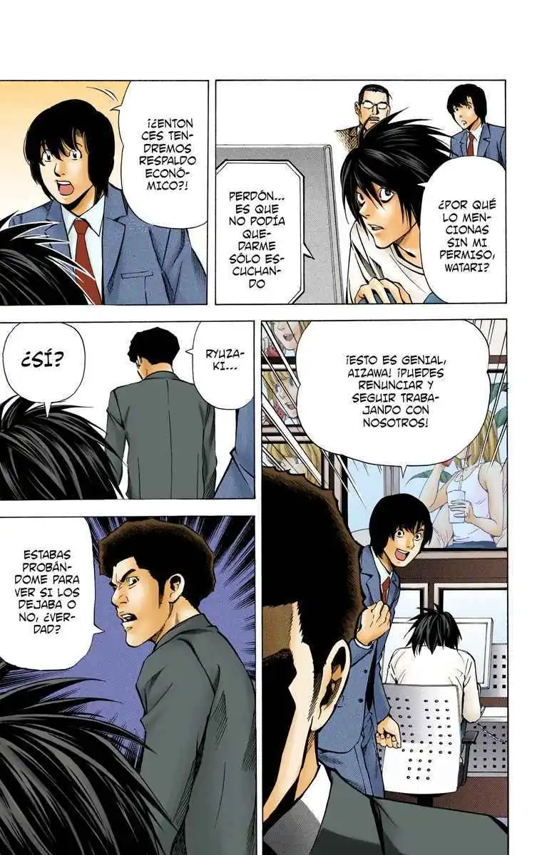 Página 9 — Death Note - full color Capítulo 40