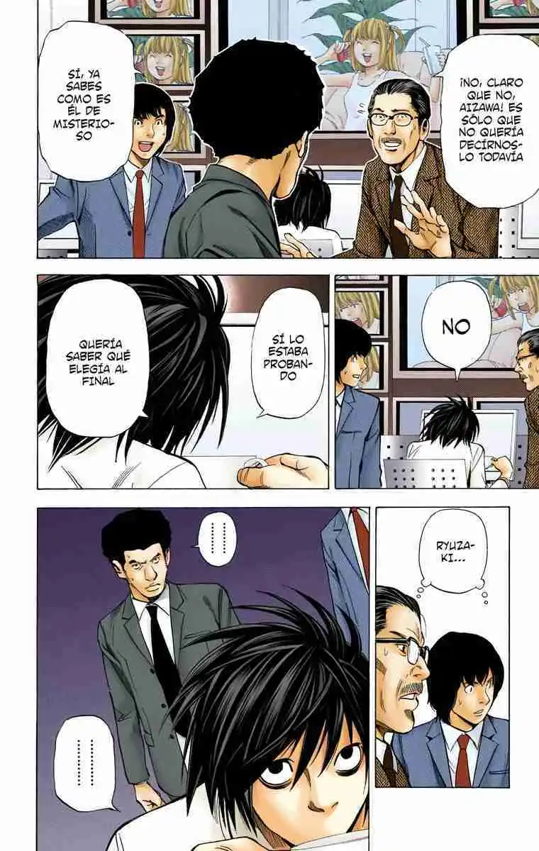 Página 10 — Death Note - full color Capítulo 40