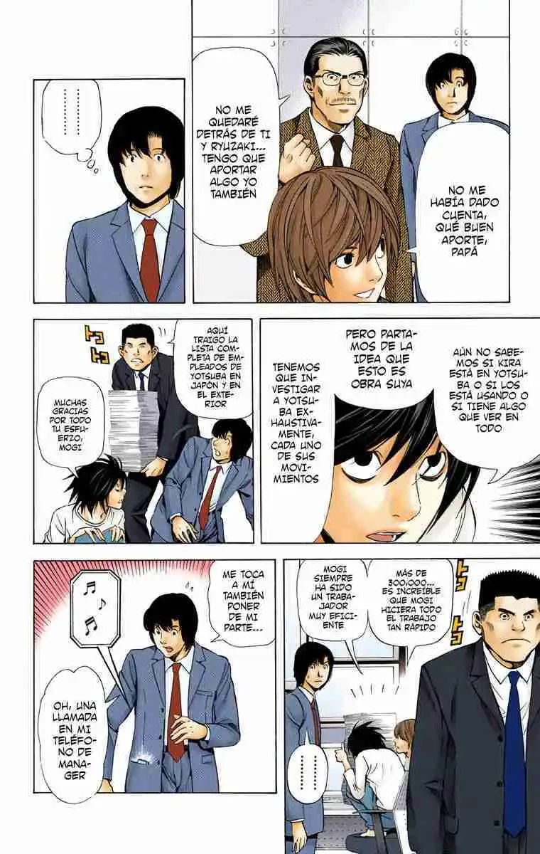 Página 14 — Death Note - full color Capítulo 40