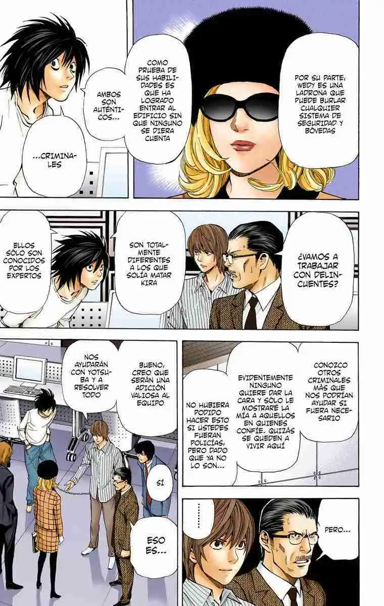 Página 17 — Death Note - full color Capítulo 40