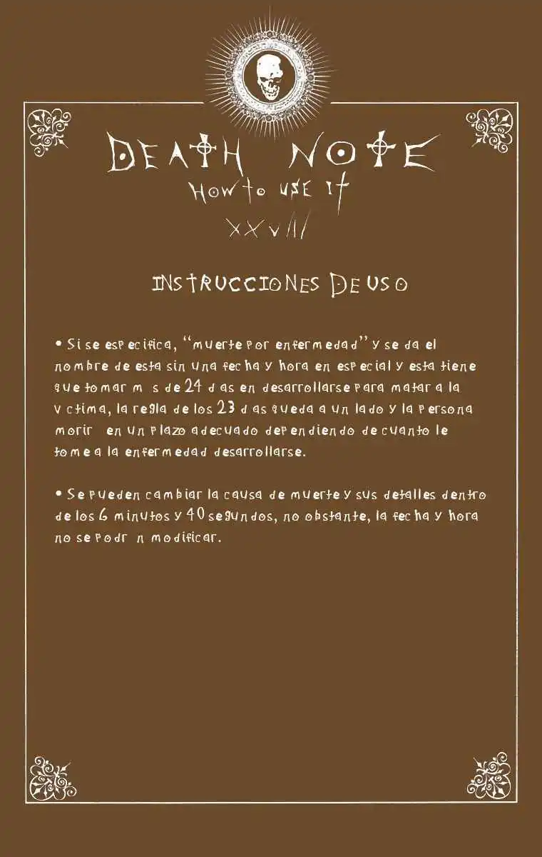 Página 20 — Death Note - full color Capítulo 40