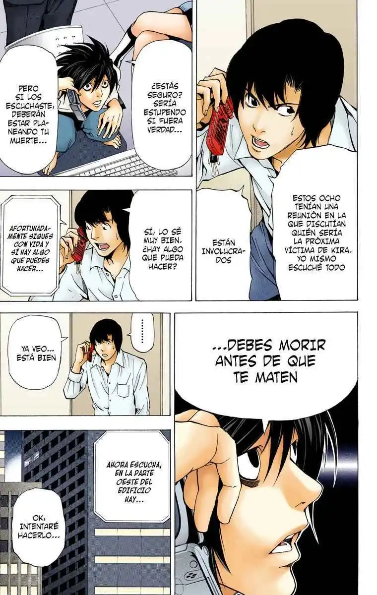 Página 16 — Death Note - full color Capítulo 42