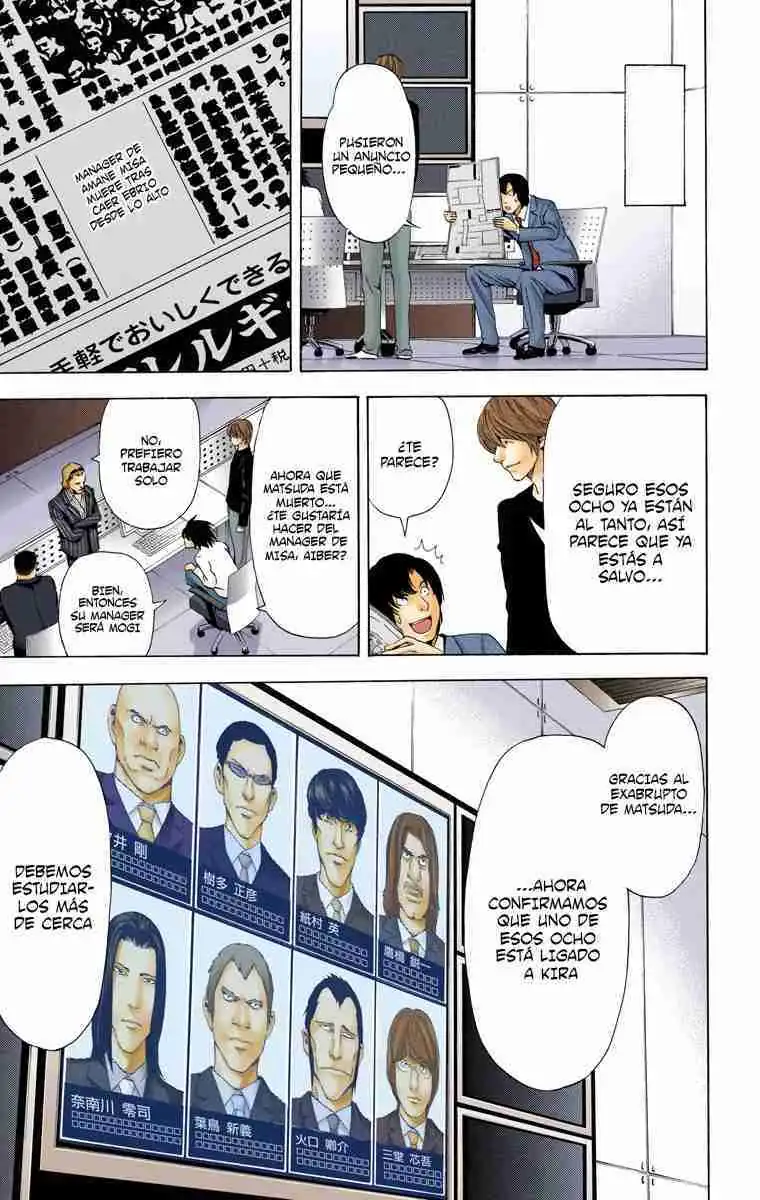 Página 22 — Death Note - full color Capítulo 42