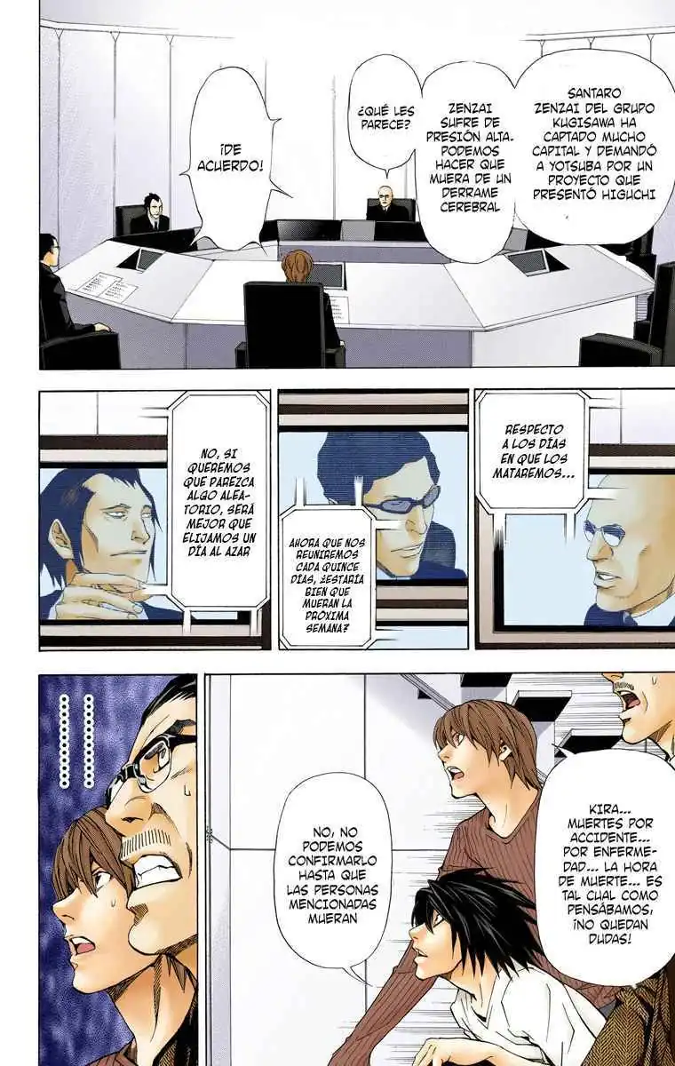 Página 15 — Death Note - full color Capítulo 44