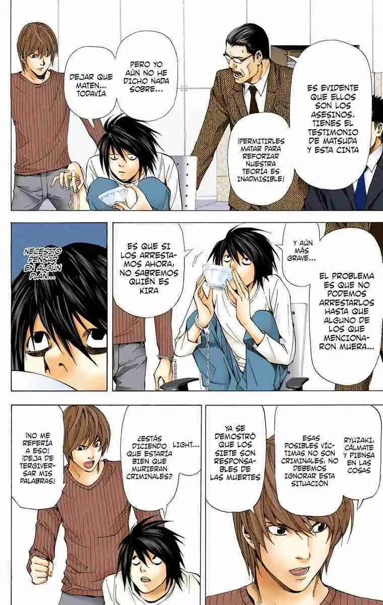 Página 17 — Death Note - full color Capítulo 44