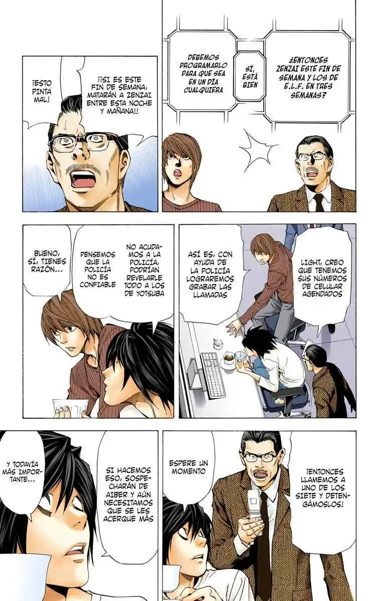 Página 18 — Death Note - full color Capítulo 44