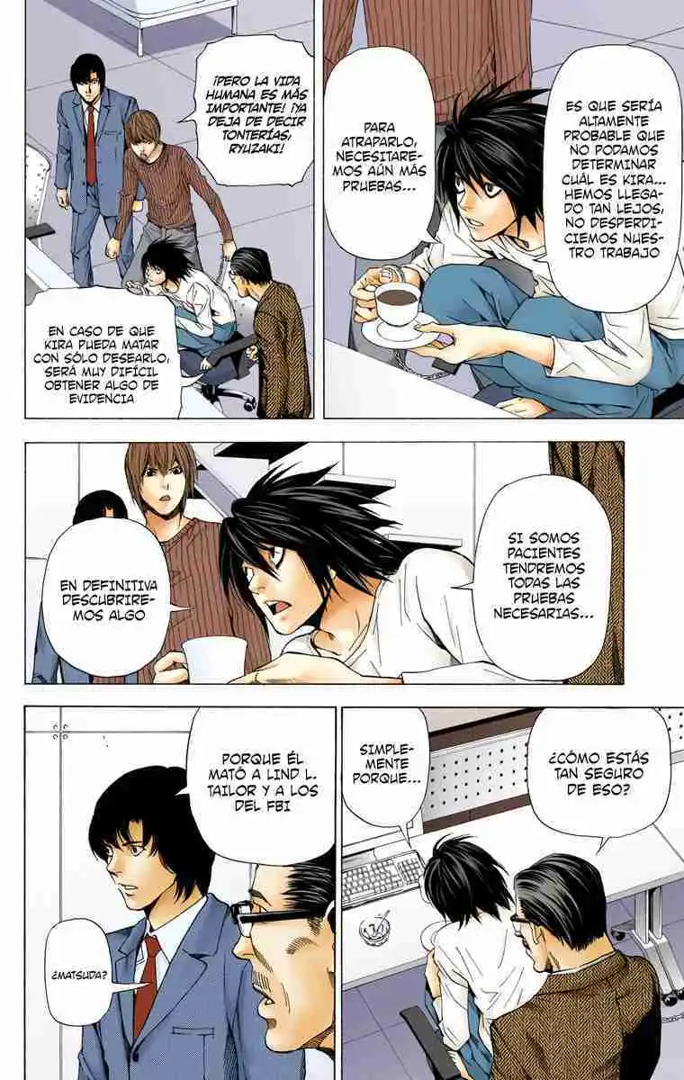 Página 19 — Death Note - full color Capítulo 44