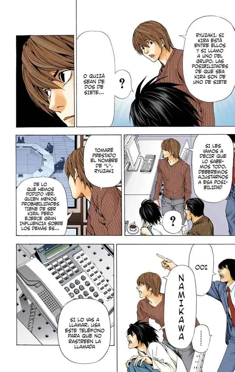 Página 21 — Death Note - full color Capítulo 44