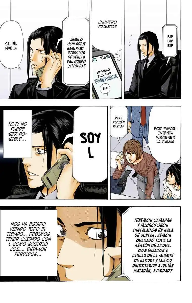 Página 22 — Death Note - full color Capítulo 44
