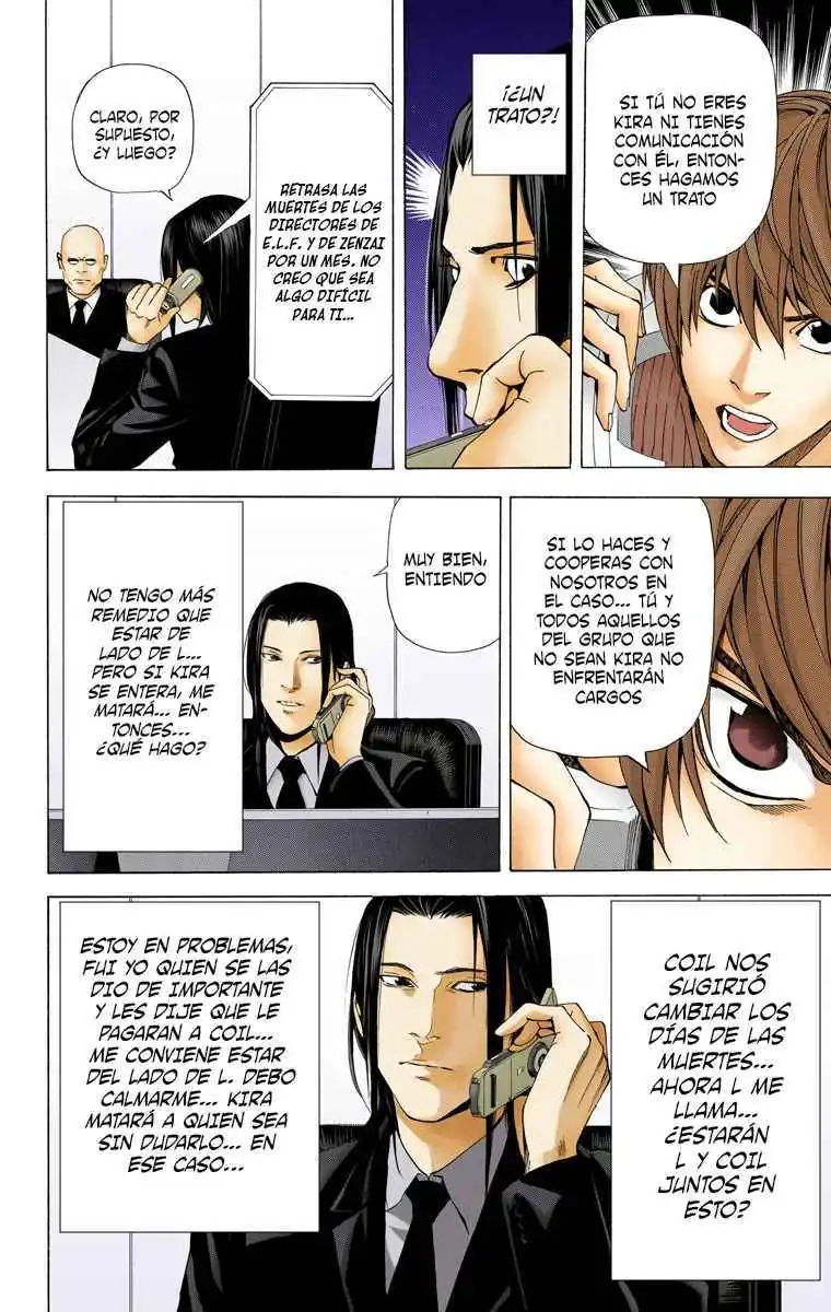 Página 23 — Death Note - full color Capítulo 44