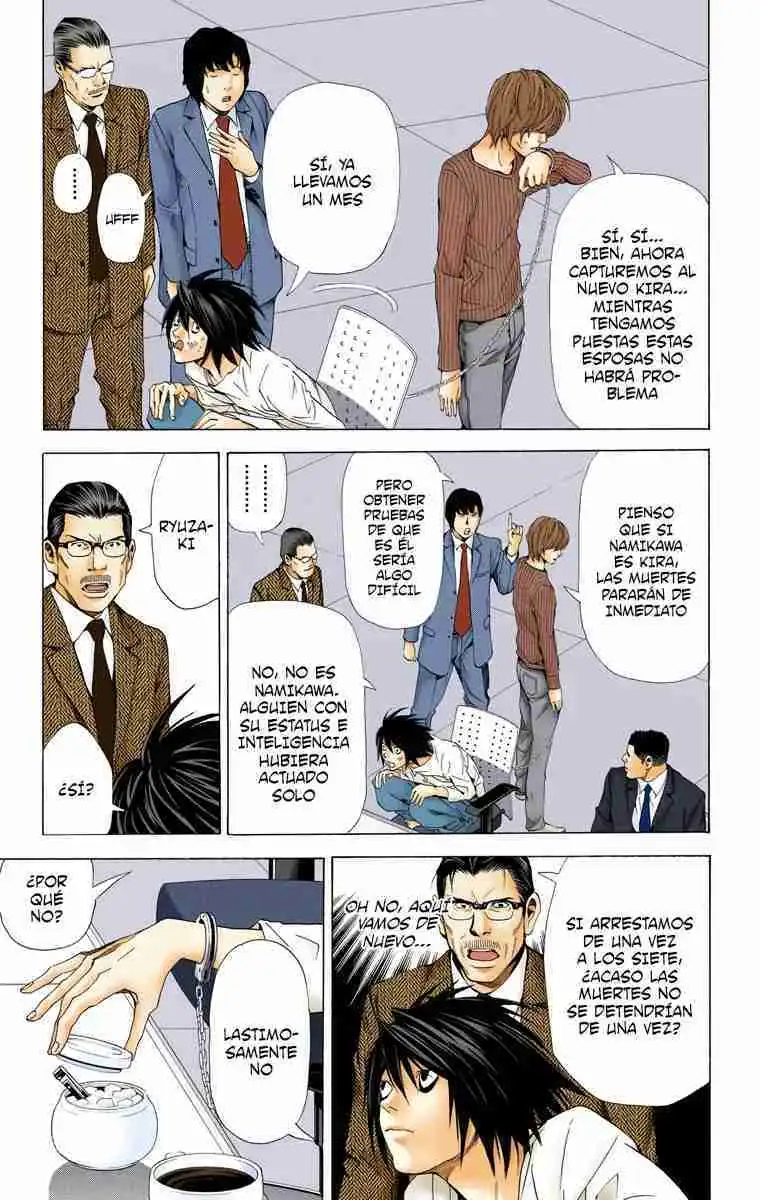 Página 8 — Death Note - full color Capítulo 45