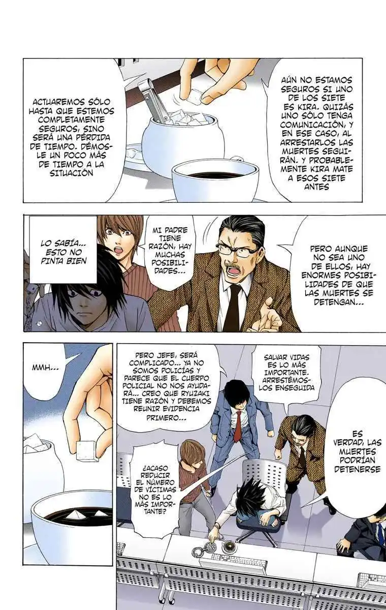Página 9 — Death Note - full color Capítulo 45